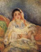 Pierre Renoir Algerian Woman Seated Spain oil painting artist